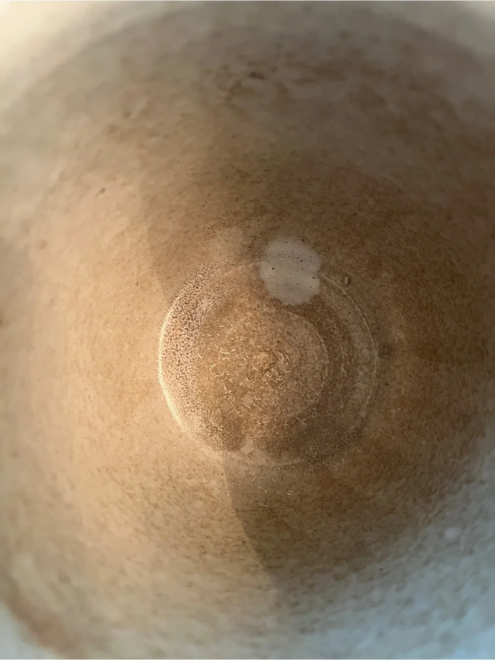 Vintage Zanesville pottery- Ceramic Planter - Light Gray